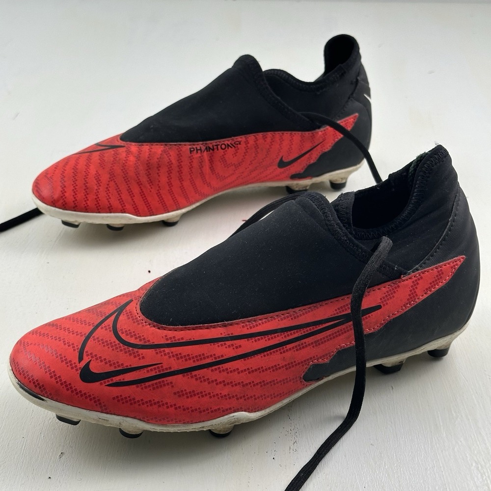 Nike Phantom GX Soccer Cleats Mens 9 Club DF MG Ready Pack Black Red DD9482-600